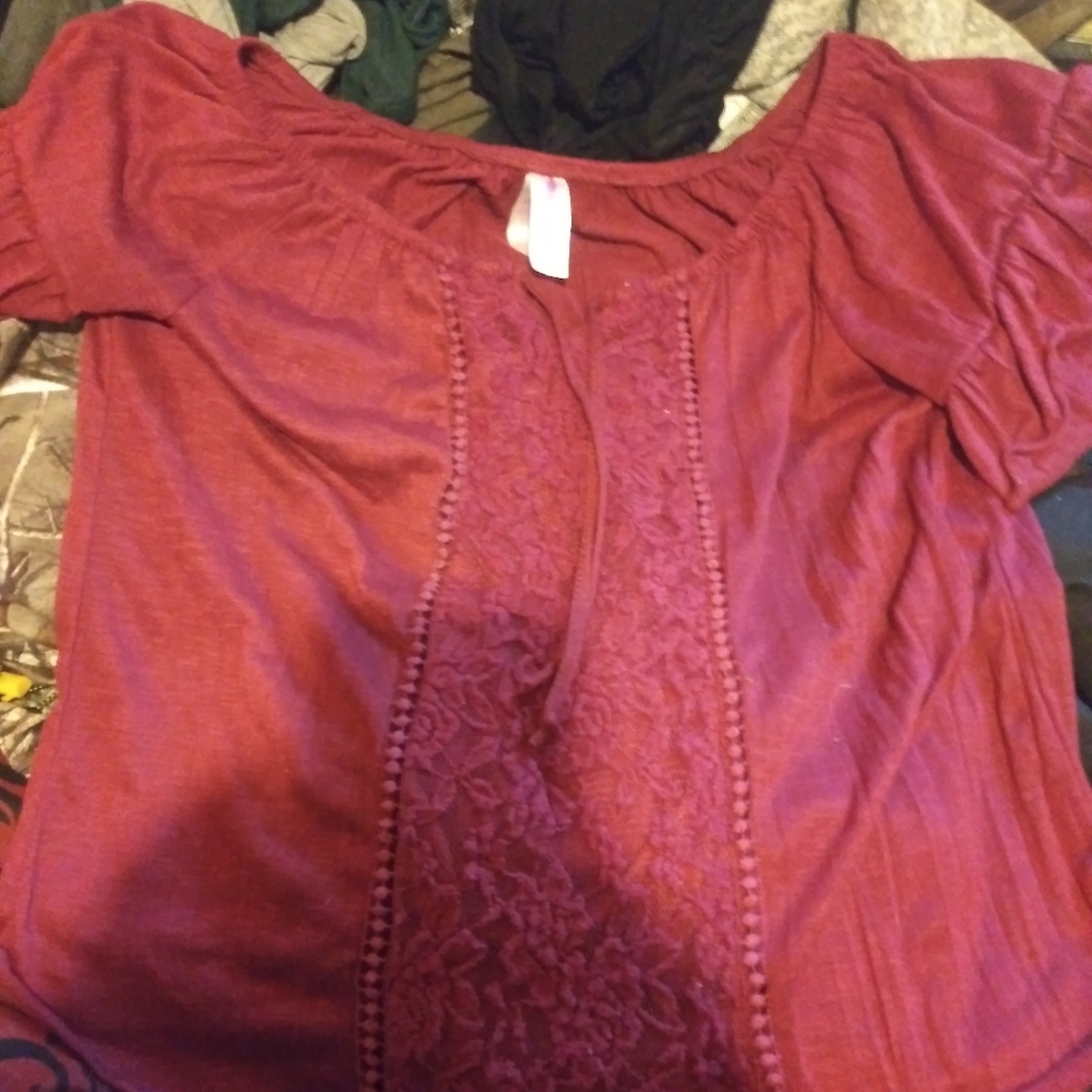 Peasant style top
